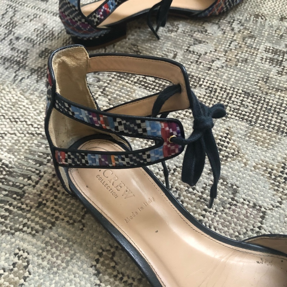 J Crew Patterned Sandals - image 3
